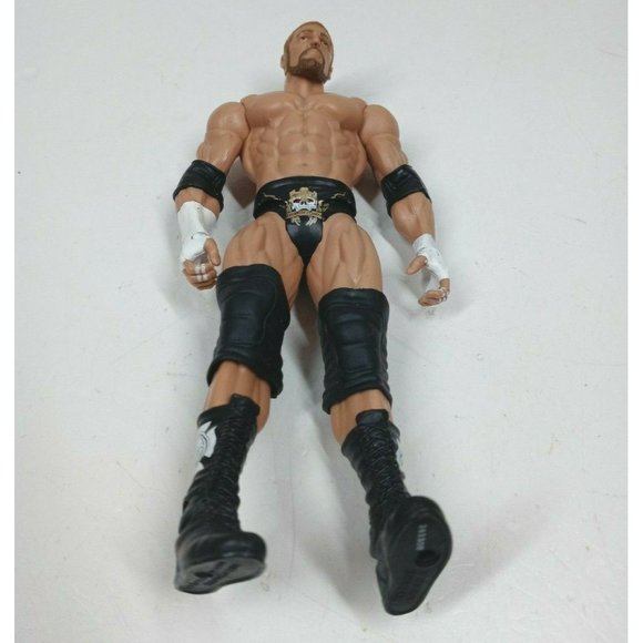 2011 Mattel WWE Elite Series 28 Triple H 7.25" Action Figure (A) - Picture 6 of 10